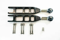 ISC Suspension 08-21 Subaru Impreza V3 Rear Adjustable Control Arms - Stealth Series Black (S012CA-V3BL)