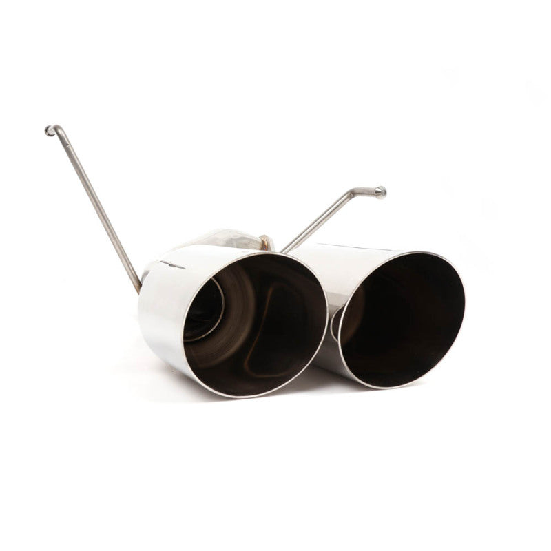 BLOX Racing 2022+ WRX Muffler Delete / Axle Back with 4-Inch Polished Tips