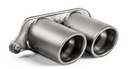 Akrapovic Titanium Tail Pipe Set for 2014-2020 Porsche 911 GT3 RS (991.2) – Part Number akrTP-T/S/19