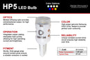 Diode Dynamics 194 HP5 LED Bulb - Cool White - Reliable High Power Replacement
