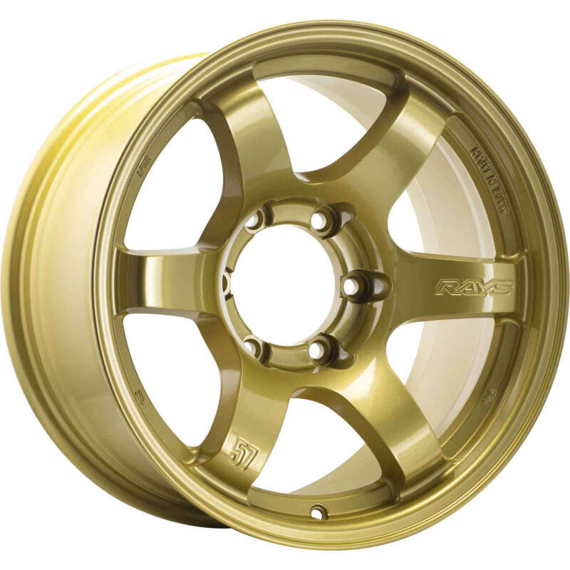 Gram Lights 57DR-X 17x8.5" +00 6-139.7 E8 Gold Wheel