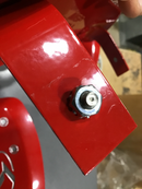 MGP 4 Caliper Covers Engraved Front & Rear Circle K/Kia Red finish silver ch | 21069SCRKRD Scratch & Dent