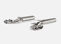 Akrapovic Evolution Line Exhaust System with Catalytic Converter for 2019 Mercedes-Benz G63 AMG – Titanium