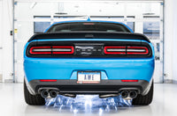 AWE Tuning 2015+ Dodge Challenger 6.4L/6.2L SC Track Edition Exhaust - Quad Chrome Silver Tips