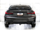 AWE Tuning 19-23 BMW 330i / 21-23 BMW 430i Base G2X Track Edition Axle-Back Exhaust - Diamond Black