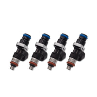 BLOX Racing Eco-Fi Street Fuel Injectors 1000cc/min with 1/2in Adapter for Honda K Series - Set of 4
