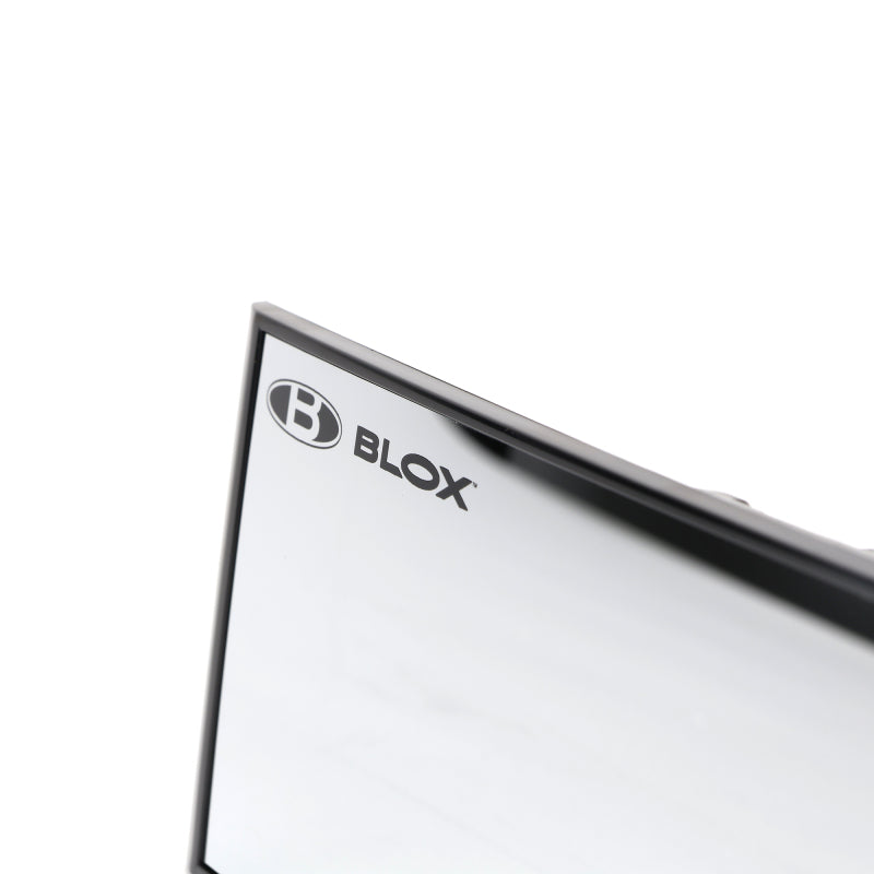 BLOX Racing 290mm Convex Mirror with Black Frame and No Tint