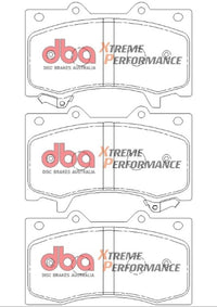 DBA 2010+ Nissan Patrol Y62 5.6L XP Performance Front Brake Pads (DB2242XP)