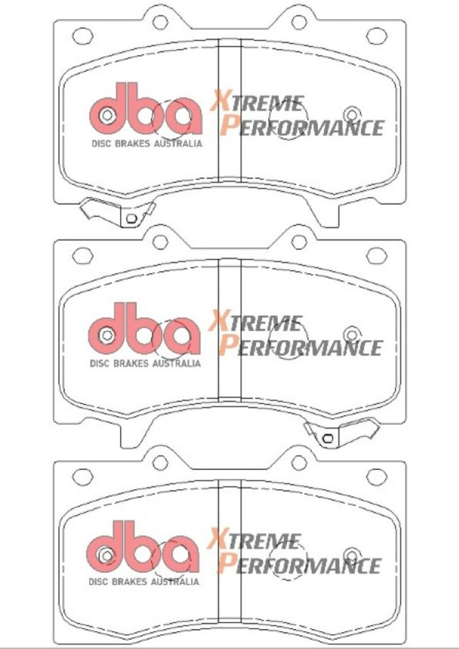 DBA 2010+ Nissan Patrol Y62 5.6L XP Performance Front Brake Pads (DB2242XP)