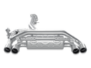 Akrapovic Slip-On Line Exhaust for 2011-2012 BMW 1 Series M Coupe - Titanium Part Number AKR-M-BM/T/4H