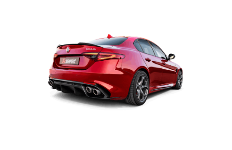 Akrapovic Evolution Line Titanium Cat Back Exhaust for 2016-2020 Alfa Romeo Giulia Quadrifoglio