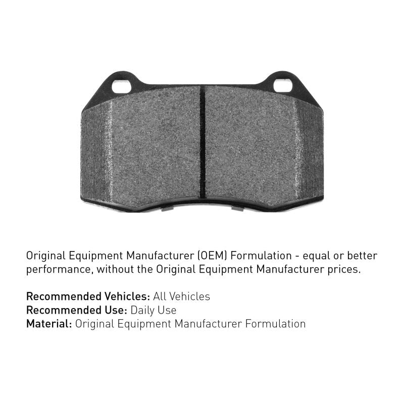 R1 2015-2025 Audi A3 Quattro Front R1 Optimum OE Pads & Hardware Kit