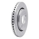 R1 Concepts Ford F-150 RWD Front Right Drilled & Slotted Silver Brake Rotor (Part # RNC631-54204R)