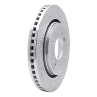 R1 Concepts Ford F-150 RWD Front Right Drilled & Slotted Silver Brake Rotor (Part # RNC631-54204R)