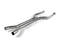 Akrapovic Evolution Link Pipe Set for BMW X5M/X6M (Titanium) - Performance Upgrade