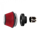 BLOX Racing Shorty Performance 5-inch Air Filter with 4-inch Velocity Stack and Coupler Kit