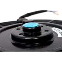 BLOX Racing 12-Inch Electric Slim Fan - Black for Automotive Cooling