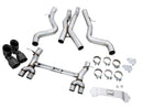 AWE Tuning BMW F8X M3/M4 Track Edition Cat-Back Exhaust - Diamond Black Tips