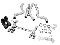 AWE Tuning BMW F8X M3/M4 Track Edition Cat-Back Exhaust - Diamond Black Tips