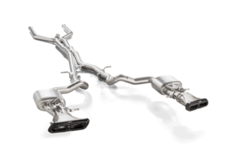 Akrapovic Evolution Line Titanium Cat-Back Exhaust for 2017-2020 Mercedes-AMG E63 (W213) – Part Number AKR MTP-ME/T/5H