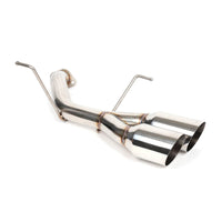 BLOX Racing 2022+ WRX Muffler Delete / Axle Back with 4-Inch Polished Tips