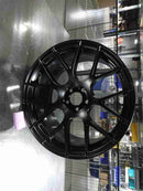Enkei Raijin 18x9.5 45mm Offset 5x100 Bolt Pattern 72.6 Hub Bore Black Wheel — Scratch & Dent