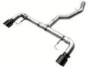 AWE Tuning 19-23 BMW 330i / 21-23 BMW 430i Base G2X Track Edition Axle-Back Exhaust - Diamond Black
