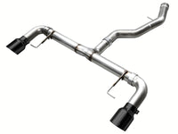 AWE Tuning 19-23 BMW 330i / 21-23 BMW 430i Base G2X Track Edition Axle-Back Exhaust - Diamond Black
