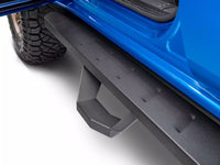 Kit Go Rhino 2022 Toyota Tundra Crew Max con estribo RB10 + soportes + 4 escalones de caída RB10 - Tex. Blk