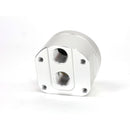BLOX Racing Remote Oil Filter Relocation Kit - Polished for Enhanced Engine Access