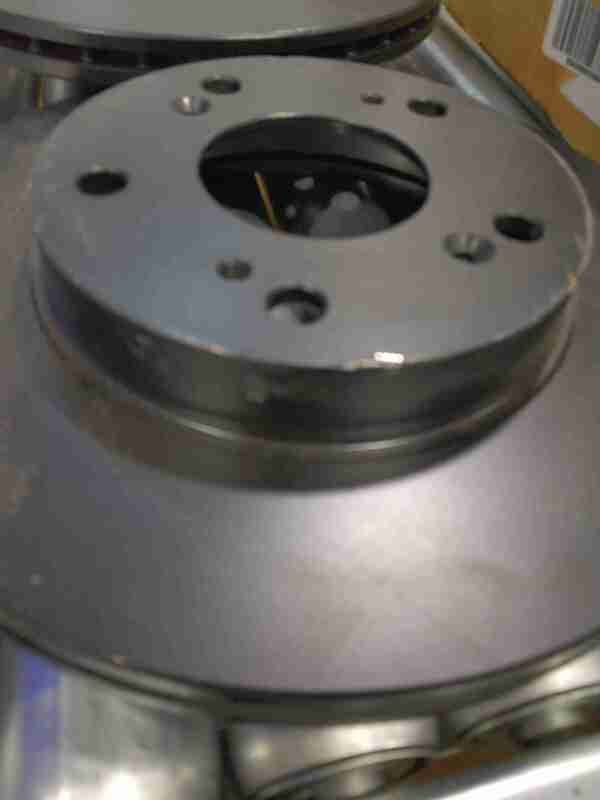 EBC 01-07 Acura RSX 2.0 Premium Front Rotors (RK7126) — Scratch & Dent