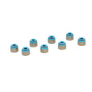 BLOX Racing Honda 5.5mm Valve Stem Seals Blue FKM - Set of 8