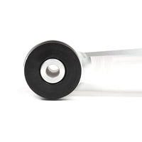 BLOX Racing V2 Billet Rear Lower Control Arms with Poly Bushings for 1996-2000 Honda Civic - Raw Finish