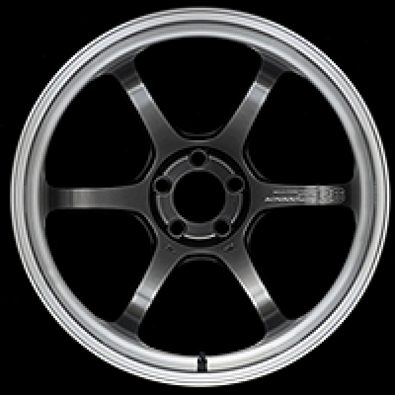 Advan R6 20x12.0" +20mm 5-114.3 Machining & Racing Hyper Black Wheel