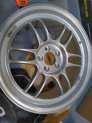 Enkei RPF1 17x8 5x100 45mm Offset 73mm Bore Silver Wheel 02-10 WRX & 04 STI — Scratch & Dent