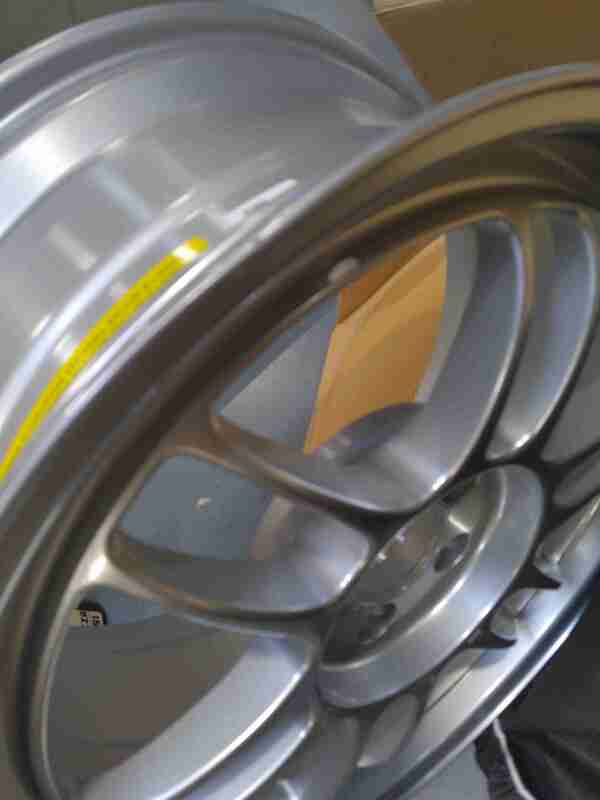 Enkei RPF1 17x8 5x100 45mm Offset 73mm Bore Silver Wheel 02-10 WRX & 04 STI — Scratch & Dent