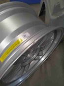 Enkei RPF1 18x9 5x114.3 35mm Offset 73mm Bore Silver Wheel G35/350z (enk3798906535SP) — Scratch & Dent