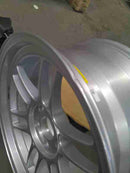 Enkei RPF1 18x9 5x114.3 35mm Offset 73mm Bore Silver Wheel G35/350z (enk3798906535SP) — Scratch & Dent