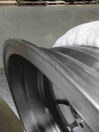 Enkei J10 17x7 4x100/114.3 42mm Offset 72.62mm Bore Dia Silver w/ Machined Lip Wheel (409-770-10SP) — Scratch & Dent