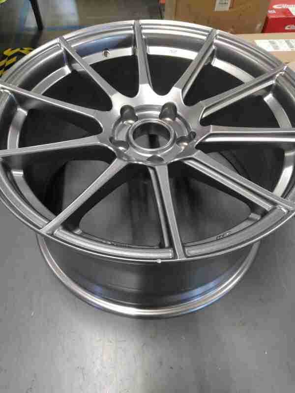 Enkei TS-10 18x9.5 +35 5x114.3 - Storm Grey — Scratch & Dent