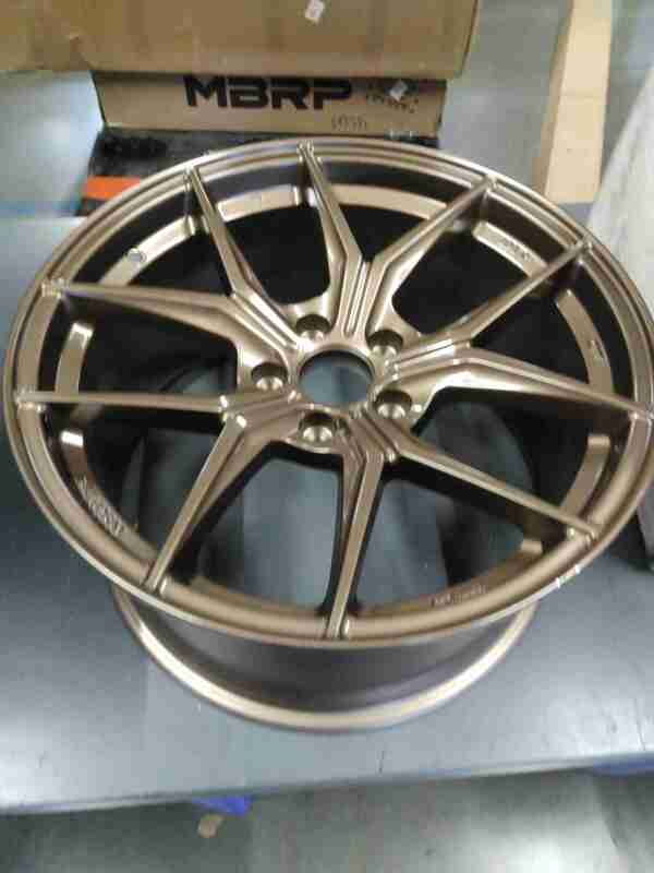 Enkei TSR-X 18x9.5 38mm Offset 5x114.3 BP Gloss Bronze Wheel (529-895-6538ZP) — Scratch & Dent