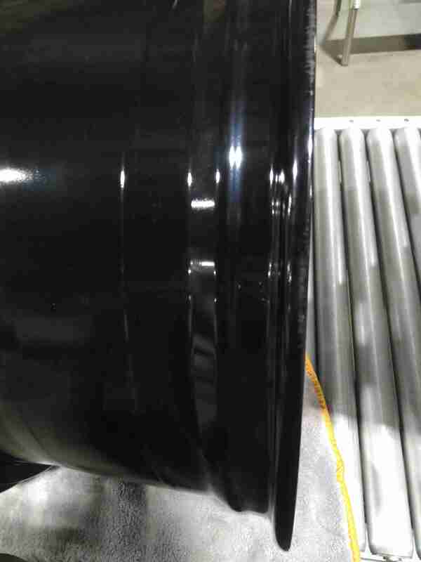 Enkei T6R 18x9.5 45mm Offset 5x120 Bolt Pattern 72.6 Bore Gloss Black Wheel — Scratch & Dent