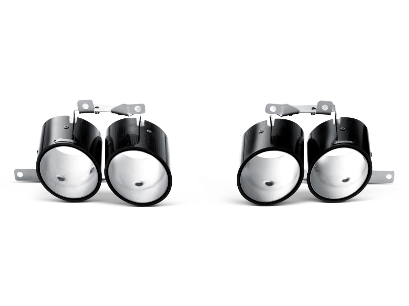 Akrapovic Carbon Tail Pipe Set for Lamborghini Gallardo 2008-2014 – Model AKRTP-CT/7