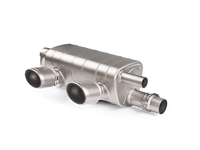 Akrapovic Slip-On Line for Porsche 911 Carrera S/4/4S/GTS (2016-2017) Titanium Exhaust System - Part akrS-PO/TI/5H