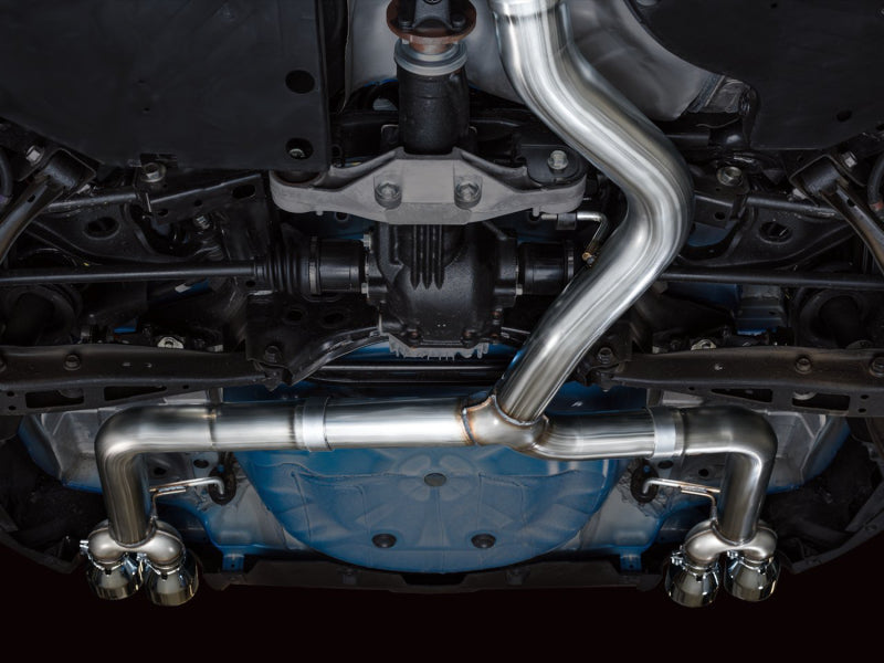AWE Tuning 2022+ Subaru WRX Track Edition Exhaust with Chrome Silver Tips