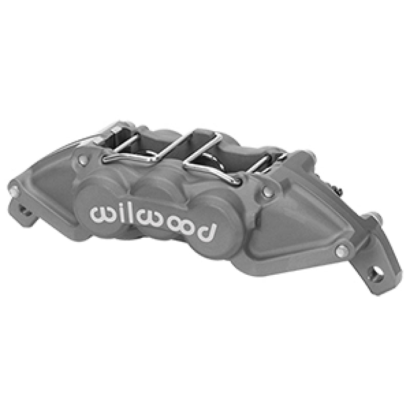 Wilwood Universal UTV6 Caliper with 1.12/1.25 Inch Pistons and 0.25 Inch Rotor - Anodized Finish