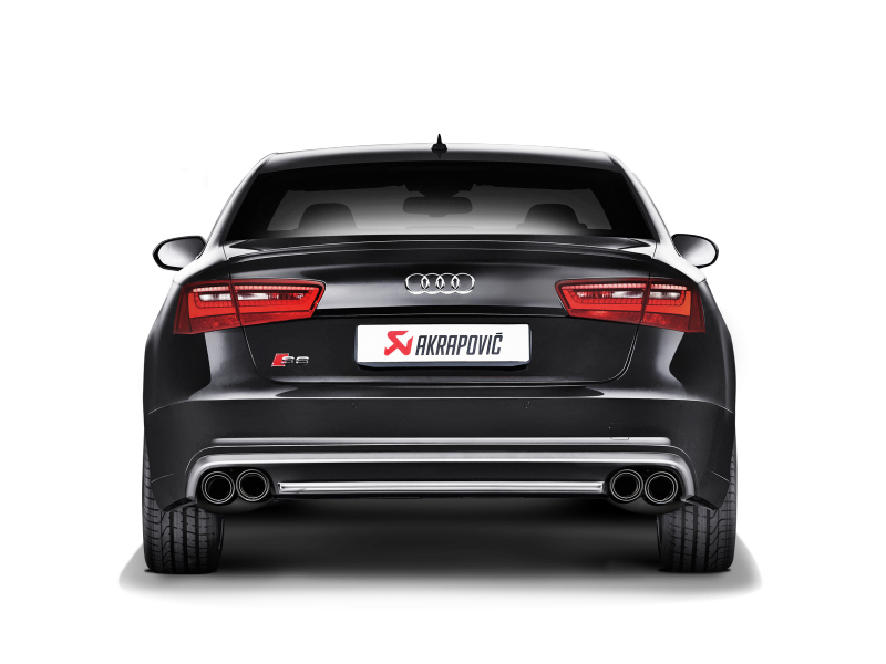 Akrapovic Evolution Line Titanium Cat Back Exhaust System for 2013-2017 Audi S6 and S7 Models