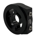 BLOX Racing Oil Filter Block Adapter Black for Oil Pressure and Temperature Monitoring