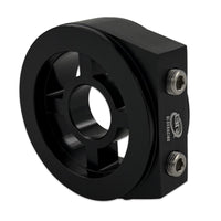 BLOX Racing Oil Filter Block Adapter Black for Oil Pressure and Temperature Monitoring