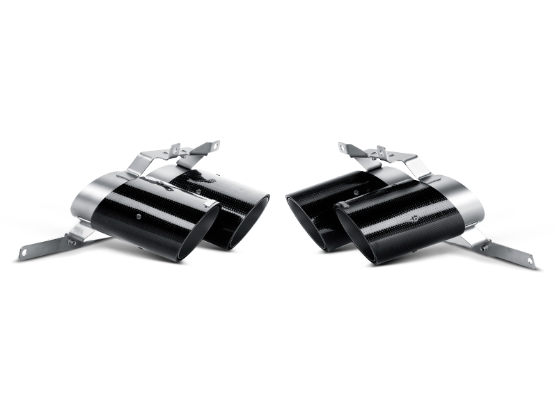 Akrapovic Carbon Tail Pipe Set for Lamborghini Gallardo 2008-2014 – Model AKRTP-CT/7